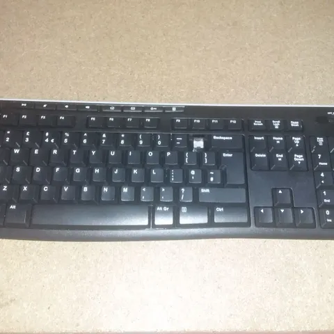 LOGITECH WIRELESS KEYBOARD K270 - UK LAYOUT