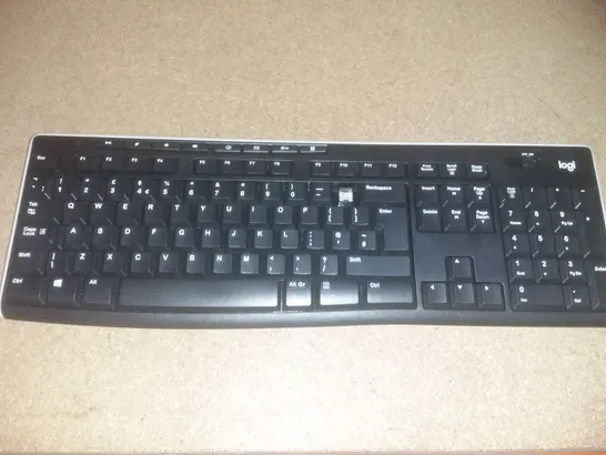 LOGITECH WIRELESS KEYBOARD K270 - UK LAYOUT