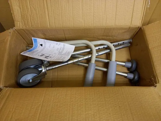 NRS HEALTHCARE DUO HEIGHT ADJUSTABLE WALKING TROLLEY