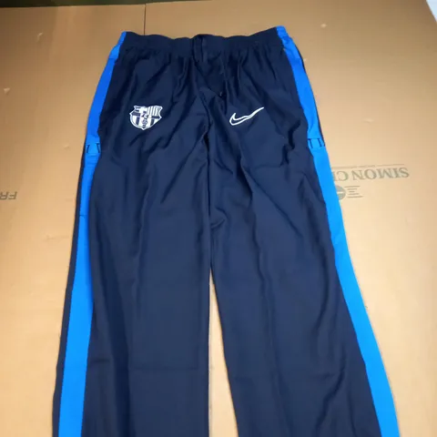 MENS BARCELONA FC TRAINING PANTS SIZE S