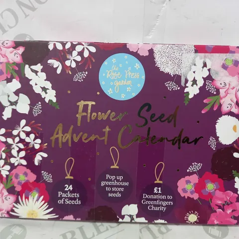 THE ROSE PRESS GARDEN FLOWER SEED ADVENT CALENDAR