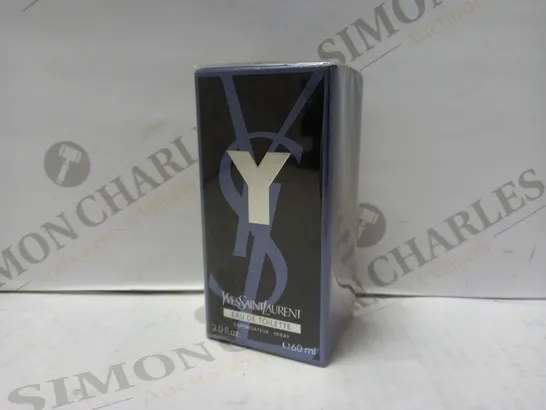 YVES SAINT LAURENT Y FOR MEN EAU DE TOILETTE 60ML