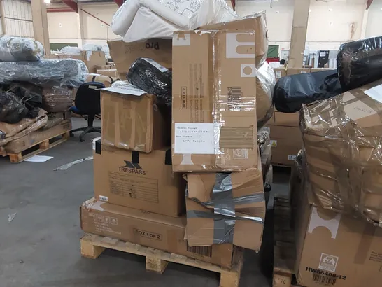 PALLET OF ASSORTED CONSUMER PRODUCTS/FURNITURE PARTS 