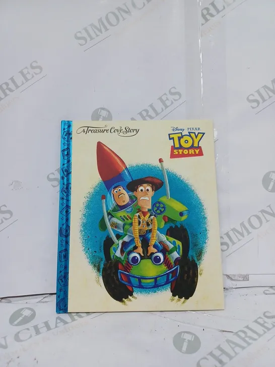 BOX TO CONTAIN APPROX. 18 X DISNEY A TREASURE COVE STORY, "TOY STORY" CHILDRENS BEDTIME BOOKS