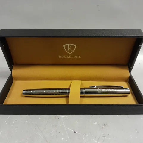 BOXED RUCKSTUHL HEAVY FEEL BALLPOINT PEN