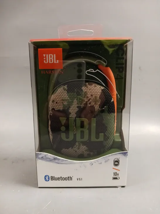 BOXED JBL CLIP 4 BLUETOOTH SPEAKER 