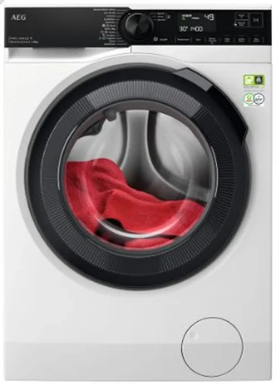 AEG LFR94846WS 8KG WASHING MACHINE WITH 1400 RPM - WHITE - A RATED U54183