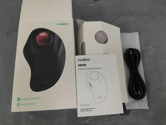 BOXED NULEA M505 WIRELESS TRACKBALL MOUSE