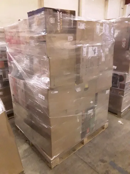 PALLET OF APPROXIMATELY 42 UNPROCESSED RAW RETURN HOUSEHOLD AND ELECTRICAL GOODS TO INCLUDE;