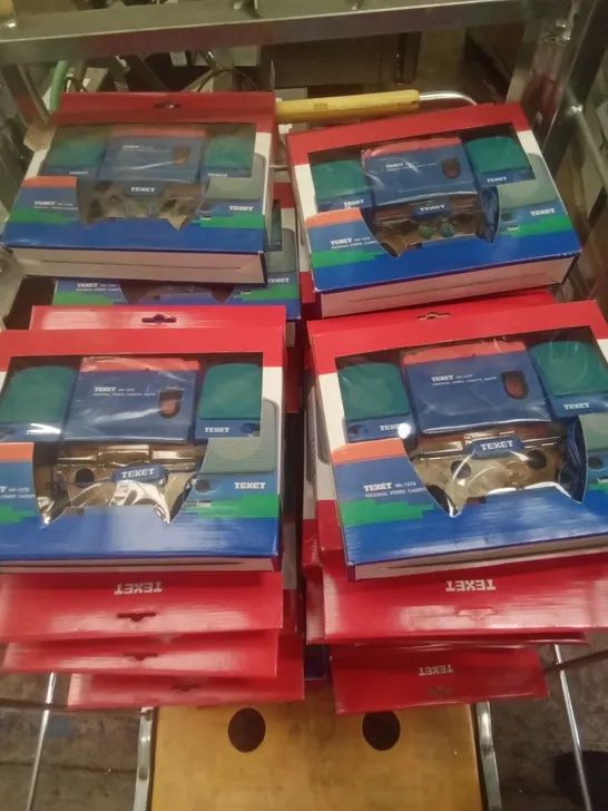 PALLET OF APPROXIMATELY 55 TEXET PERSONAL STEREO CASSETTE PLAYERS