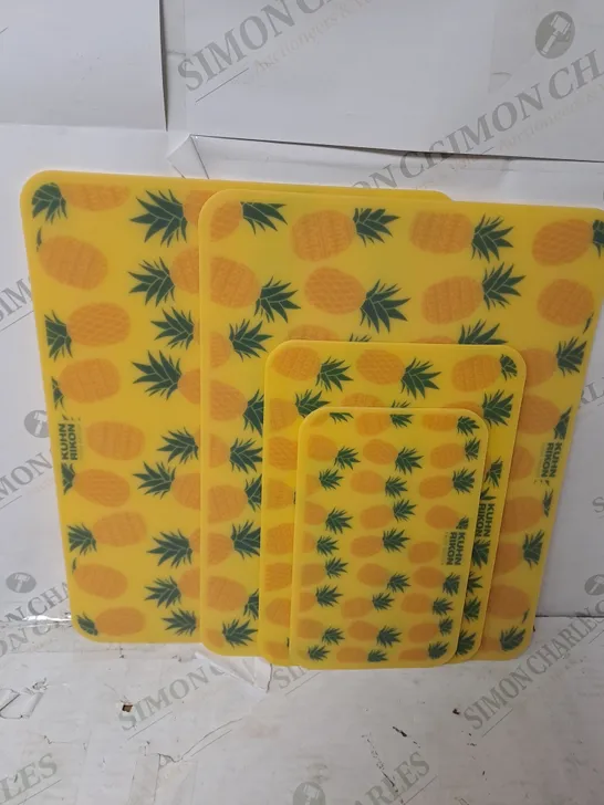 KUHN RIKON SWISS DESIGN PINEAPPLE  PRINT CUTTING BOARDS