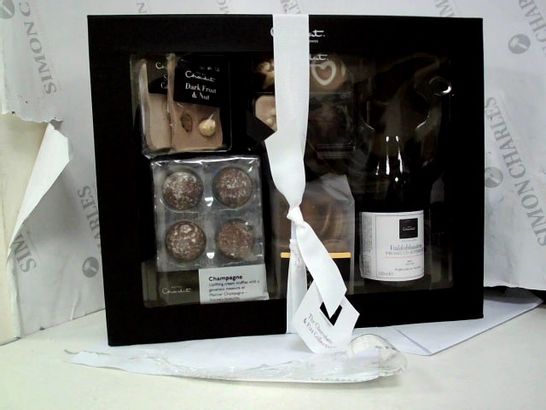 HOTEL CHOCOLAT CHOCOLATE AND FIZZ GIFT SET RRP £34.99