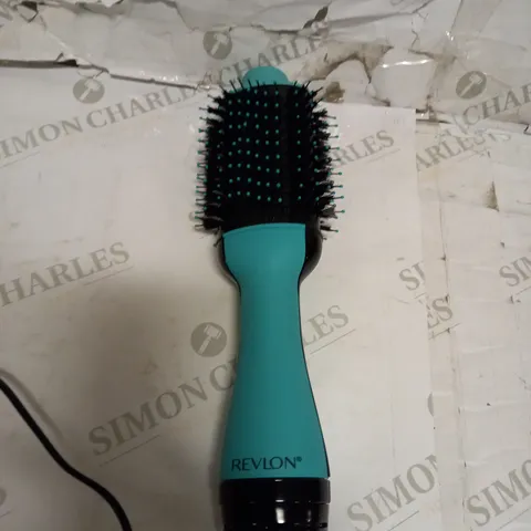 REVLON SALON HAIR DRYER AND VOLUMISER - TEAL