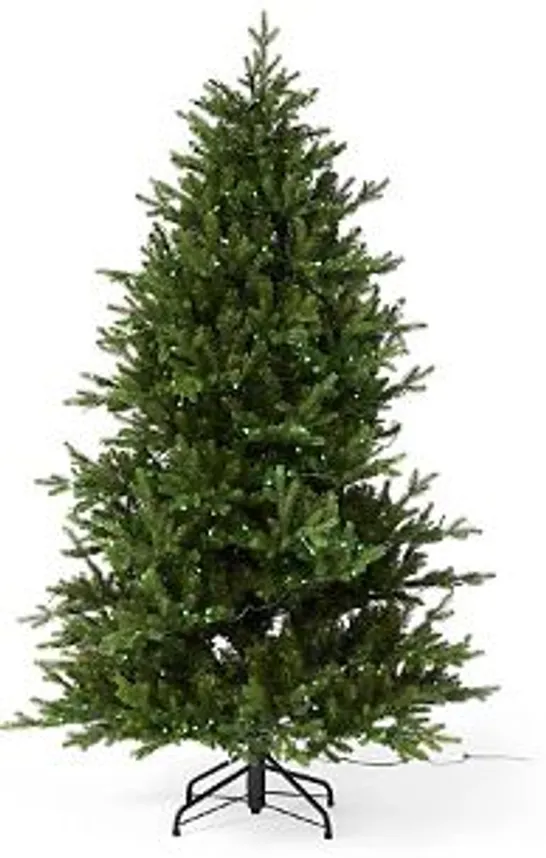 SANTA'S BEST PRE-LIT SNOW KISSED AUBURN CHRISTMAS TREE 5FT - COLLECTION ONLY