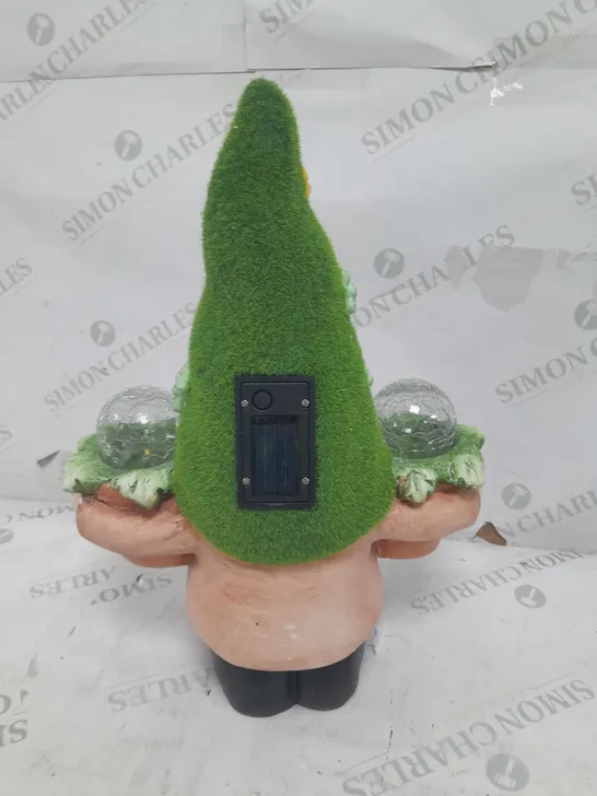 GNOME THEMED GARDEN SOLAR LIGHT