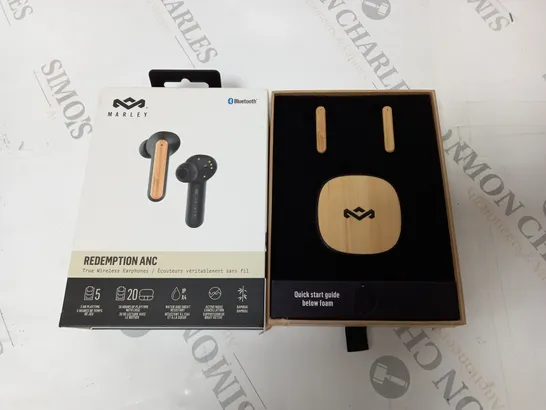 BOXED MARLEY REDEMPTION ANC TRUE WIRELESS EARPHONES