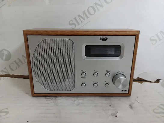 BOXED BUSH DAB/FM RADIO