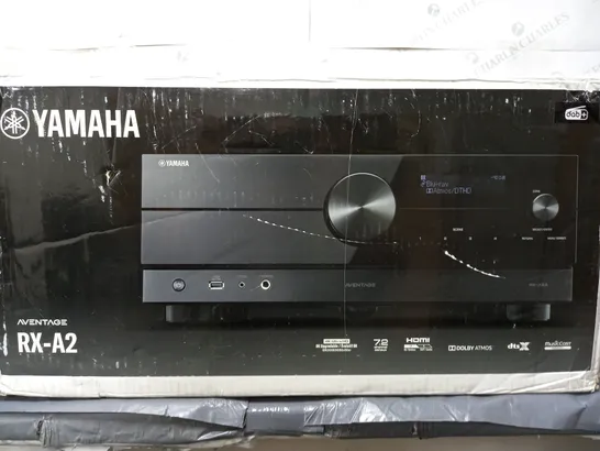 YAMAHA RXA2A BLACK DOLBY ATMOS AND DTS:X AV RECEIVER