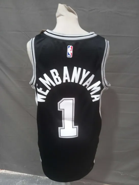 SPURS NBS JERSEY IN BLACK - 44 M