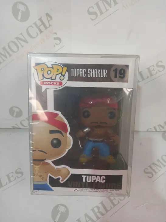 FUNKO POP ROCKS TUPAC SHAKUR (19) - TUPAC VINYL FIGURE