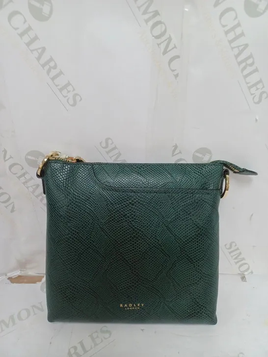 RADLEY LONDON 2.0 SMALL ZIP BAG - DARK GREEN 