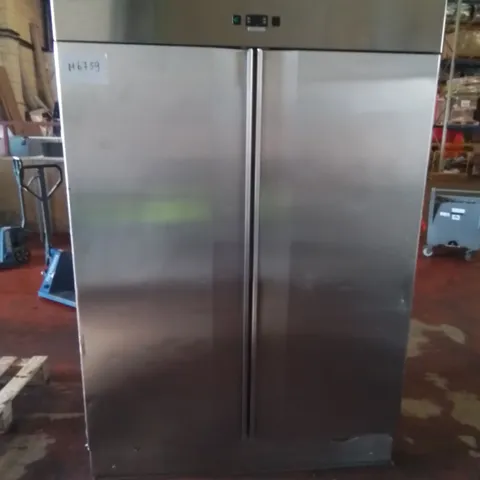 POLARIS COMMERCIAL SPA-TN-140 STAINLESS DOUBLE DOOR REFRIGERATED FOOD STORAGE UNIT