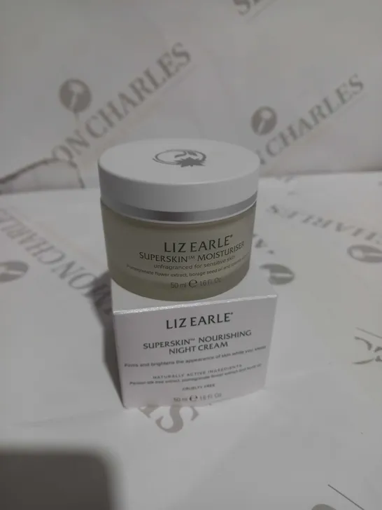 LIZ EARLE SUPERSKIN NOURISHING NIGHT CREAM 50ML BOXED