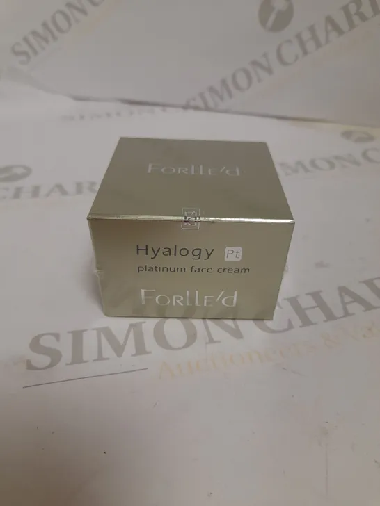 SEALED FORLLE'D HYALOGY PLATINUM FACE CREAM - 50G