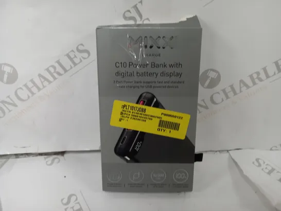 BOXED MIXX C10 3 PORT POWER BANK 