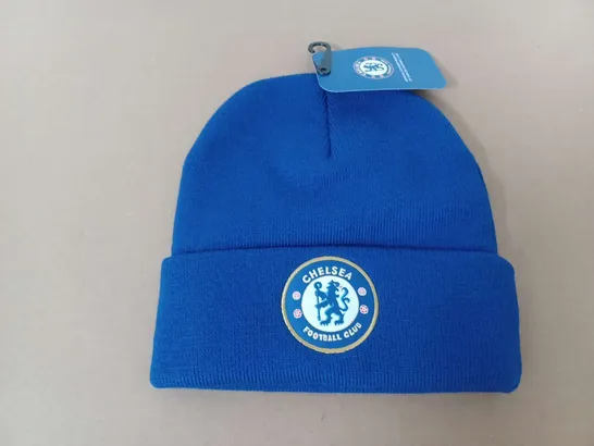 CHELSEA CORE CREST CUFF NIT HAT IN BLUE - ADULTS