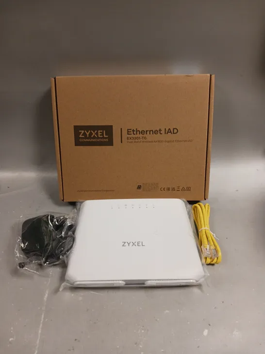 BOXED ZYXEL ETHERNET IAD DUAL-BAND WIRELESS ROUTER 