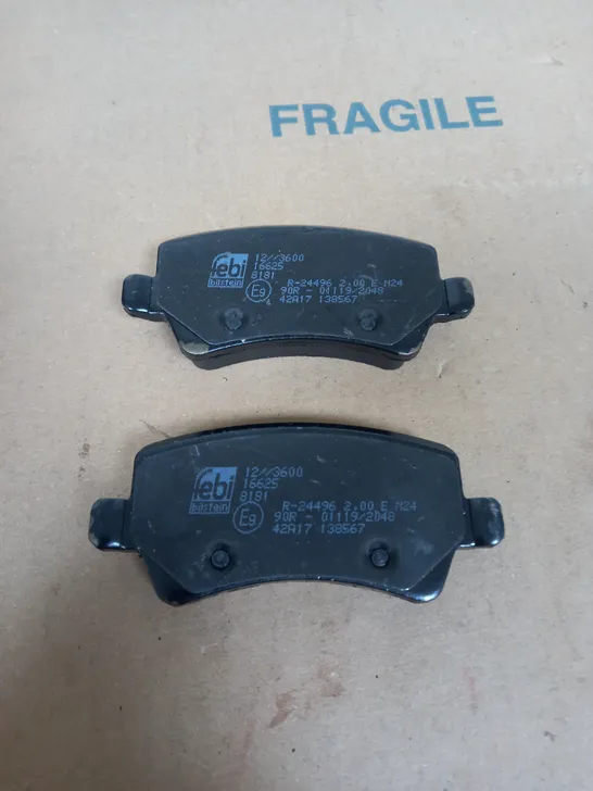 SET OF 2 FEBI BRAKE PADS 