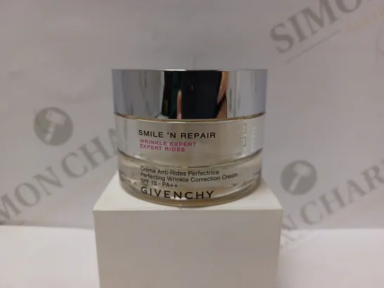 GIVENCHY SMILE'N REPAIR WRINKLE CORRECTION CREAM 50ML TESTER 