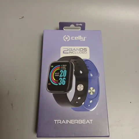 BOXED CELLY TRAINERBEAT FITNESS TRACKER WATCH 