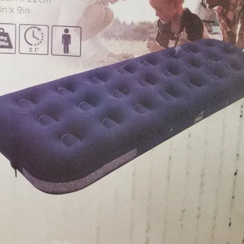 BOXED FLOCKED AIR BED
