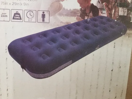 BOXED FLOCKED AIR BED