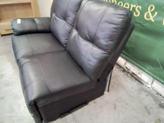 TWO DESIGNER MILAN SECTIONS, LHF MANUAL RECLINER & ARMLESS SECTION