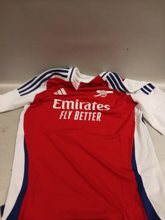 CHILDRENS ARSENAL RICE HOME JERSEY - 15-16