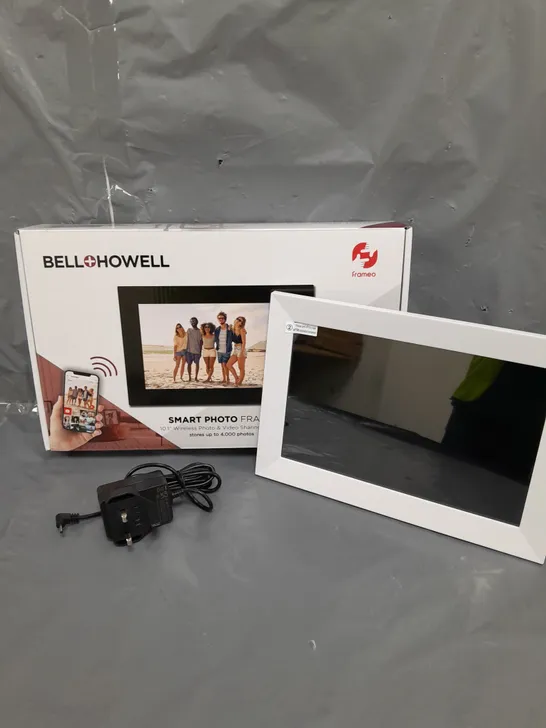 BELL AND HOWELL SMART PHOTO FRAME- WHITE