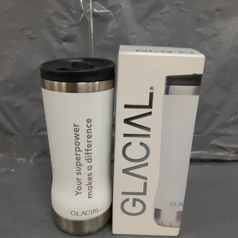 BOXED GLACIAL TUMBLER MATTE WHITE 350ML