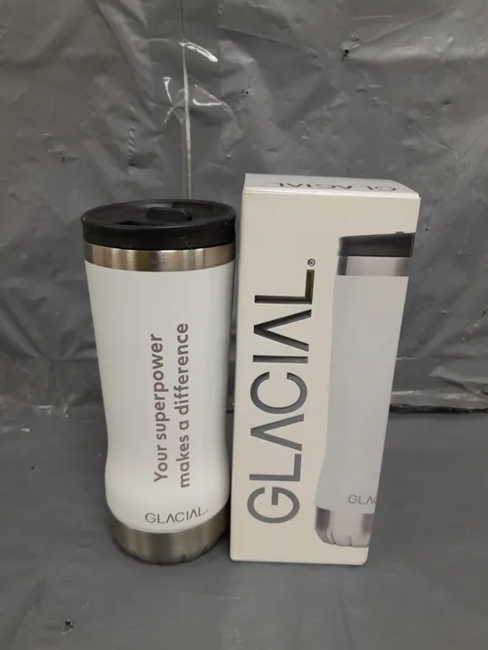 BOXED GLACIAL TUMBLER MATTE WHITE 350ML