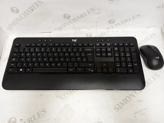 LOGITECH ADVANCED WIRELESS KEYBOARD AND MOUSE 