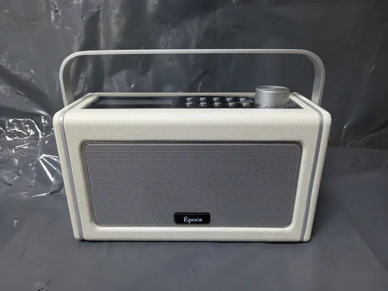 BOXED I-BOX EPOCA PORTABLE DAB/FM RADIO WITH WIRELESS CONNECTIVITY 