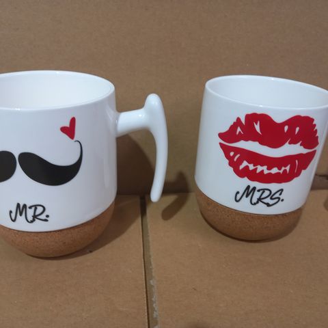 DESIGNER MR & MRS CUPS