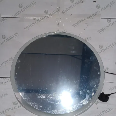 BOXED MIRROR WITH LED RING LIGHT