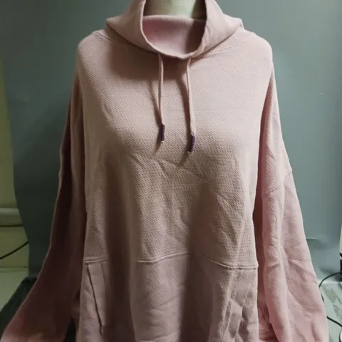 THE WHITE STUFF LADIES ROLL NECK JUMPER PINK SIZE 16