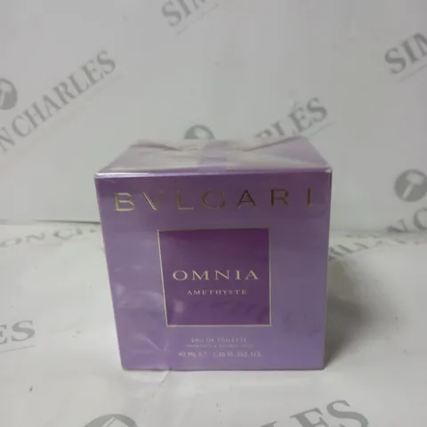 BVLGARI OMNIA AMETHYSTE EAU DE PARFUM 40ML - SEALED 