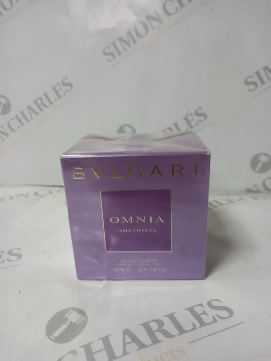 BVLGARI OMNIA AMETHYSTE EAU DE PARFUM 40ML - SEALED 