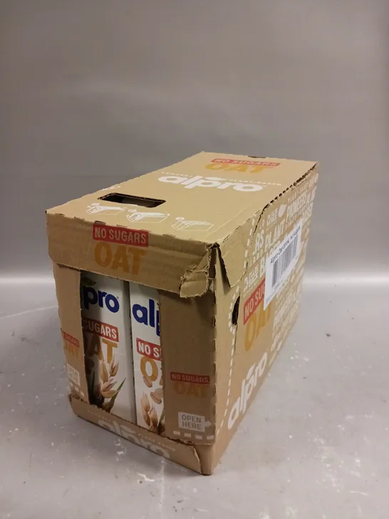 8 X ALPRO NO SUGAR OAT DRINKS - 8 X 1L - COLLECTION ONLY 