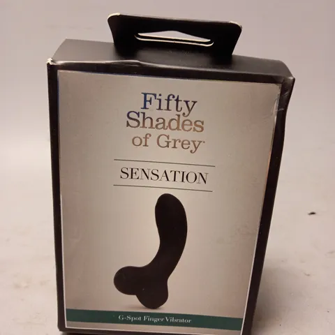 BOXED AND SEALED FIFTY SHADES OF GREY SENSATION G-SPOT FINGER VIBRATOR